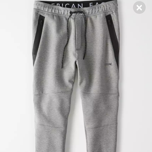 Mens AEO grey joggers M in great condition - Picture 3 of 8